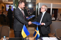 Ukrainas ekonomiministerium och Swedac undertecknar samarbetsavtal