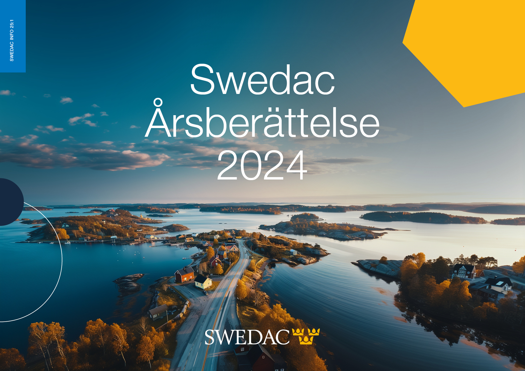 Startsida Årsberättelsen 2024.